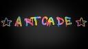Discovery splash banner for Artcade Discord server