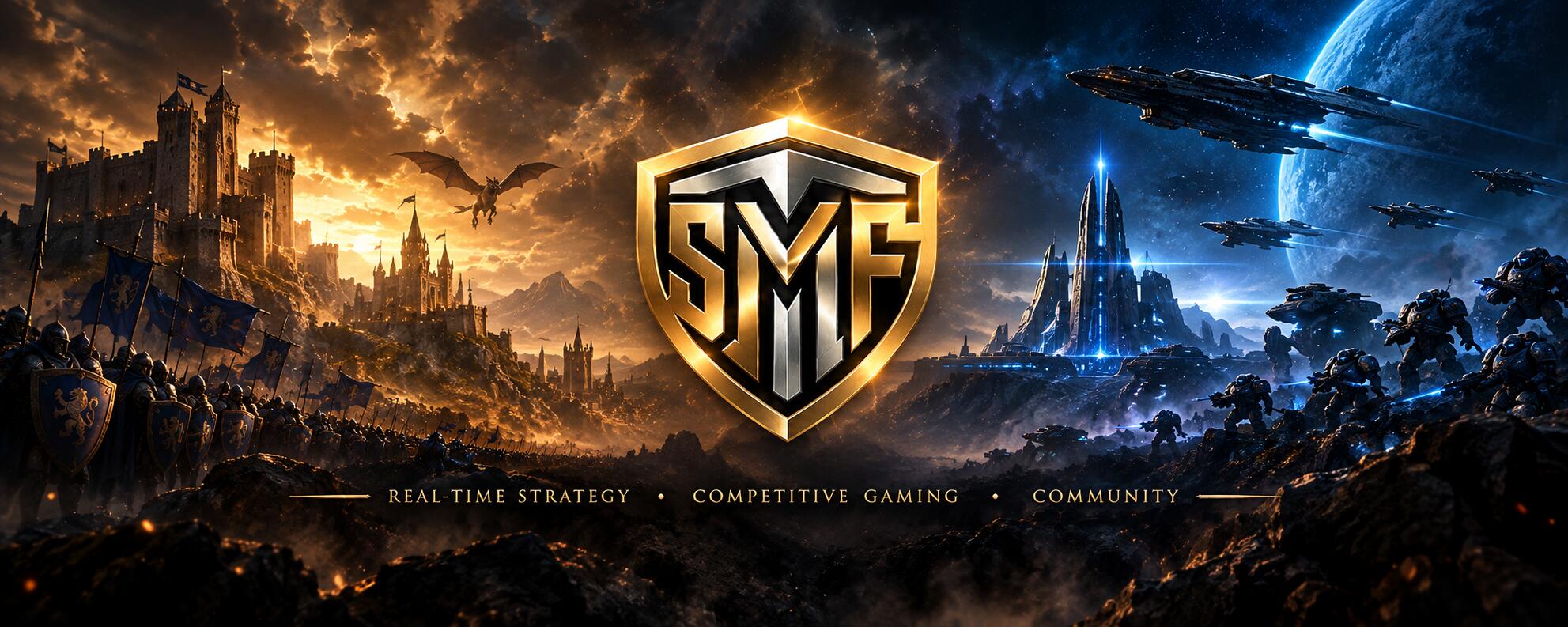Discovery splash banner for Show Match Friday Discord server