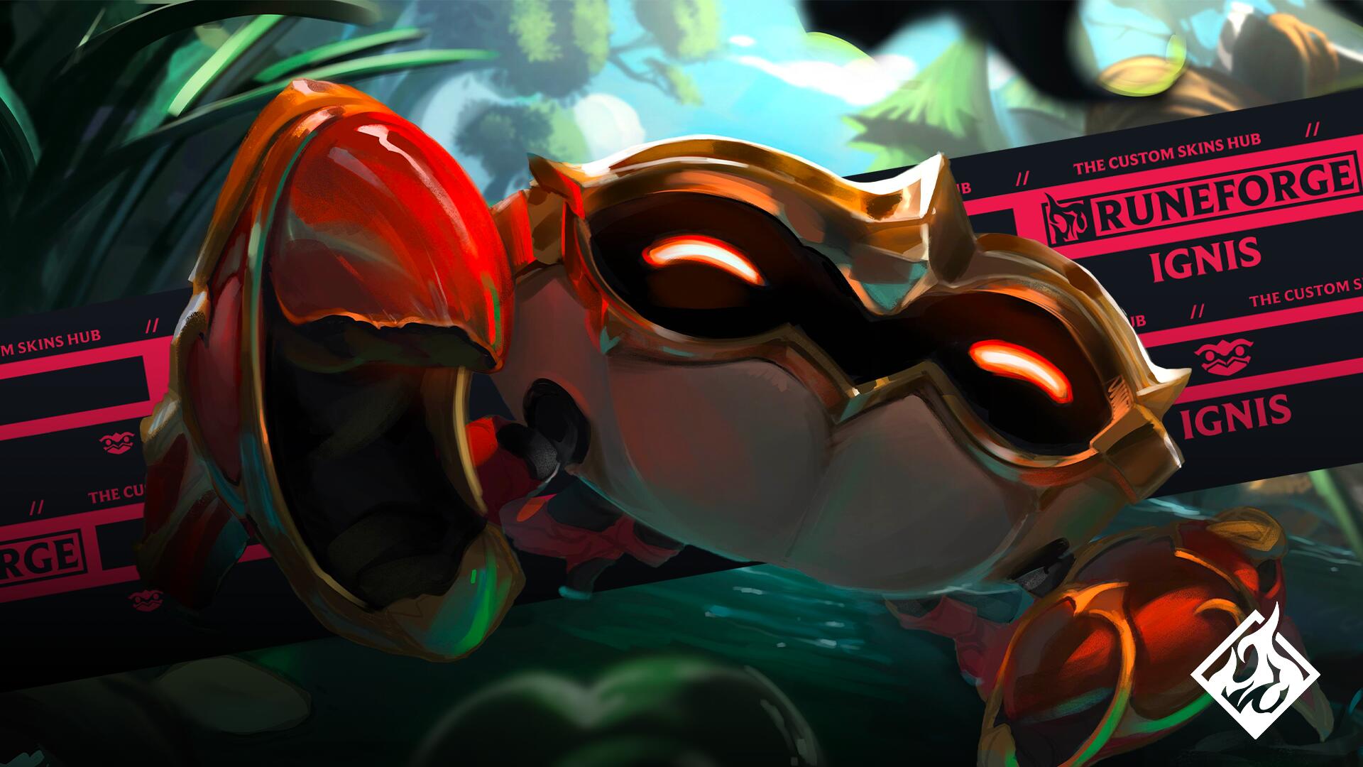 Discovery splash banner for RuneForge Discord server