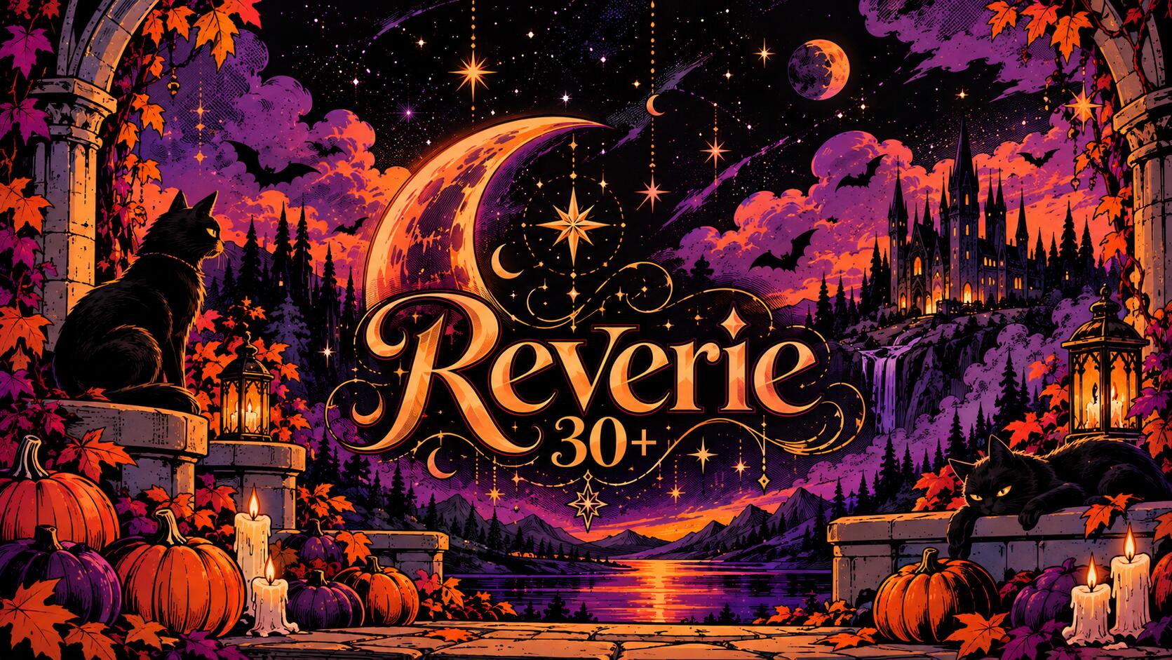 Discovery splash banner for The Reverie 30+ Discord server