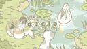 Discovery splash banner for ✿ ⊹   🍵  / detective agency   ˘   ∿   ‘ BSD    &   mltifndm ๋࣭ ⁺   non tox +  sfw Discord server