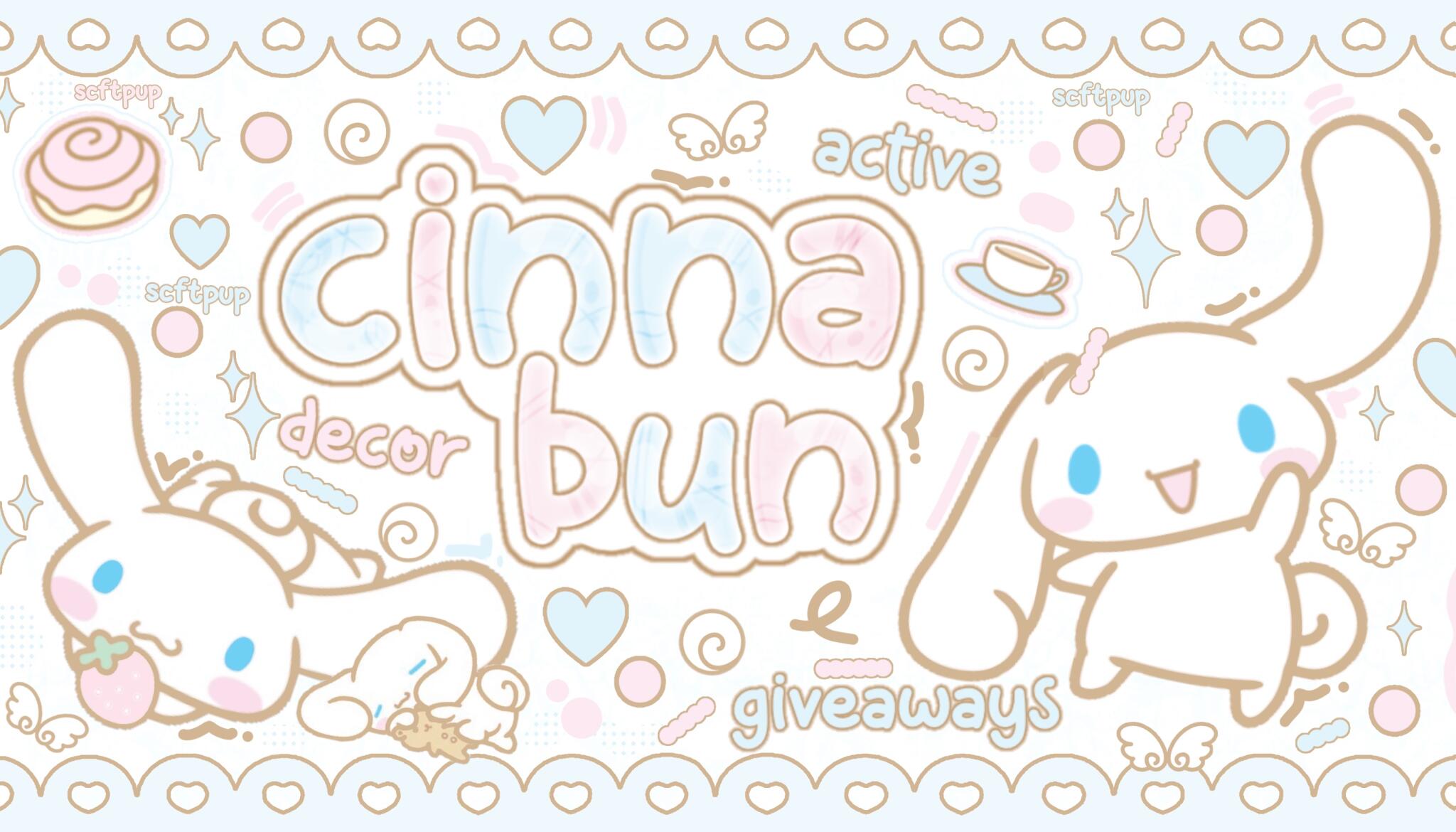 Discovery splash banner for ૮₍ ˶ᵔ ᵕ ᵔ˶ ₎ა cinnαboo 👻 ⊹ giveawaysㆍdecorㆍsociαl Discord server