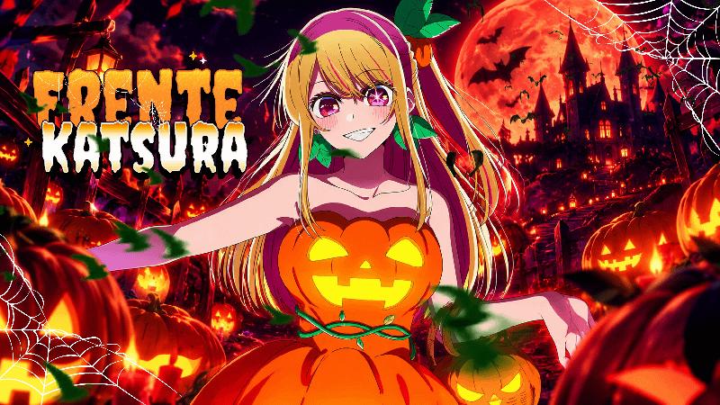 Discovery splash banner for Frente Katsura 🎃 Halloween┆໒ Social 👻 ・Anime 🦇・Eventos 👻 ・ Nitro 🦇 ა Discord server