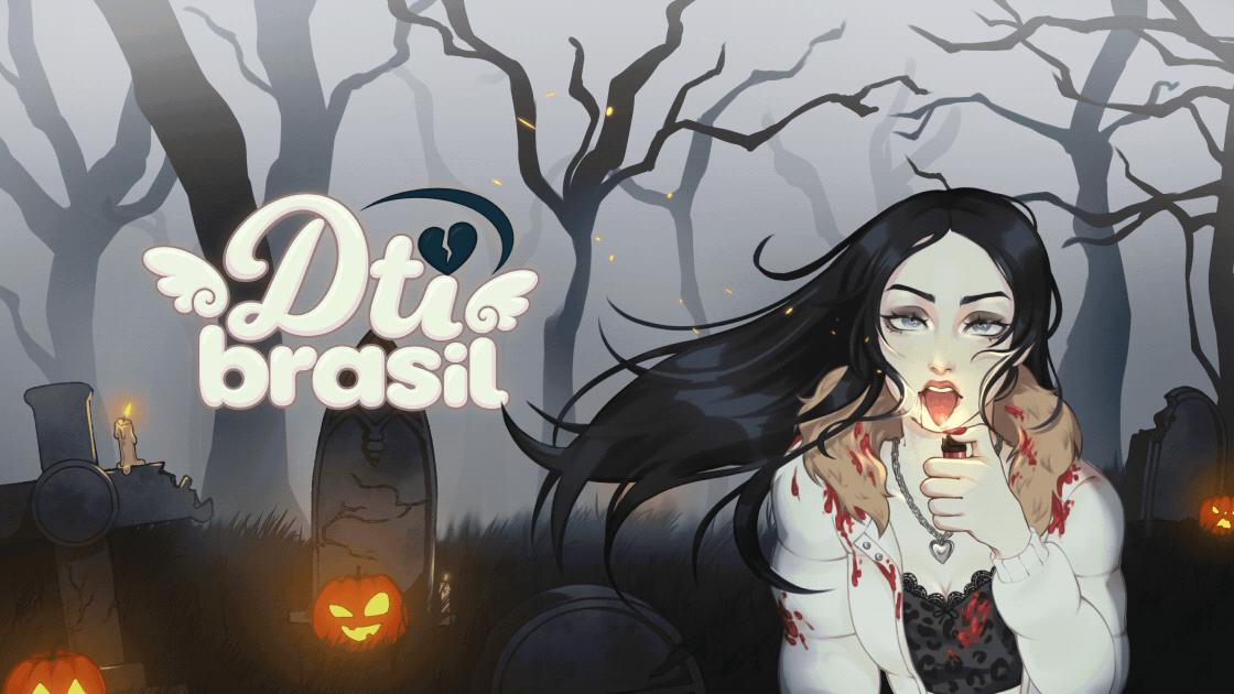 Discovery splash banner for Dress To Impress Brasil! 🖤 | Roblox Discord server