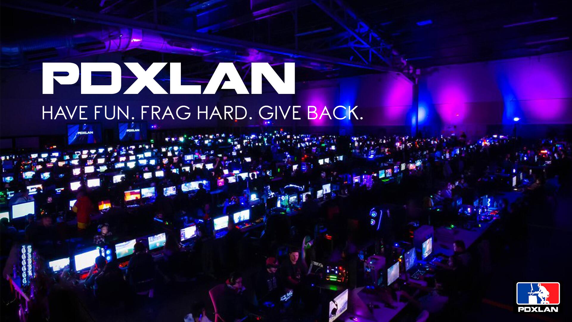 Discovery splash banner for PDXLAN Community Discord server