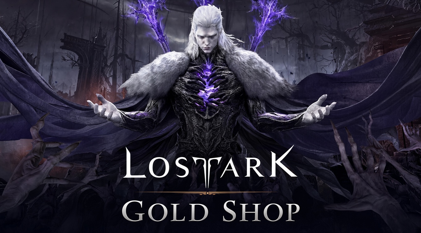 Discovery splash banner for Lost Ark Gold Shop Discord server