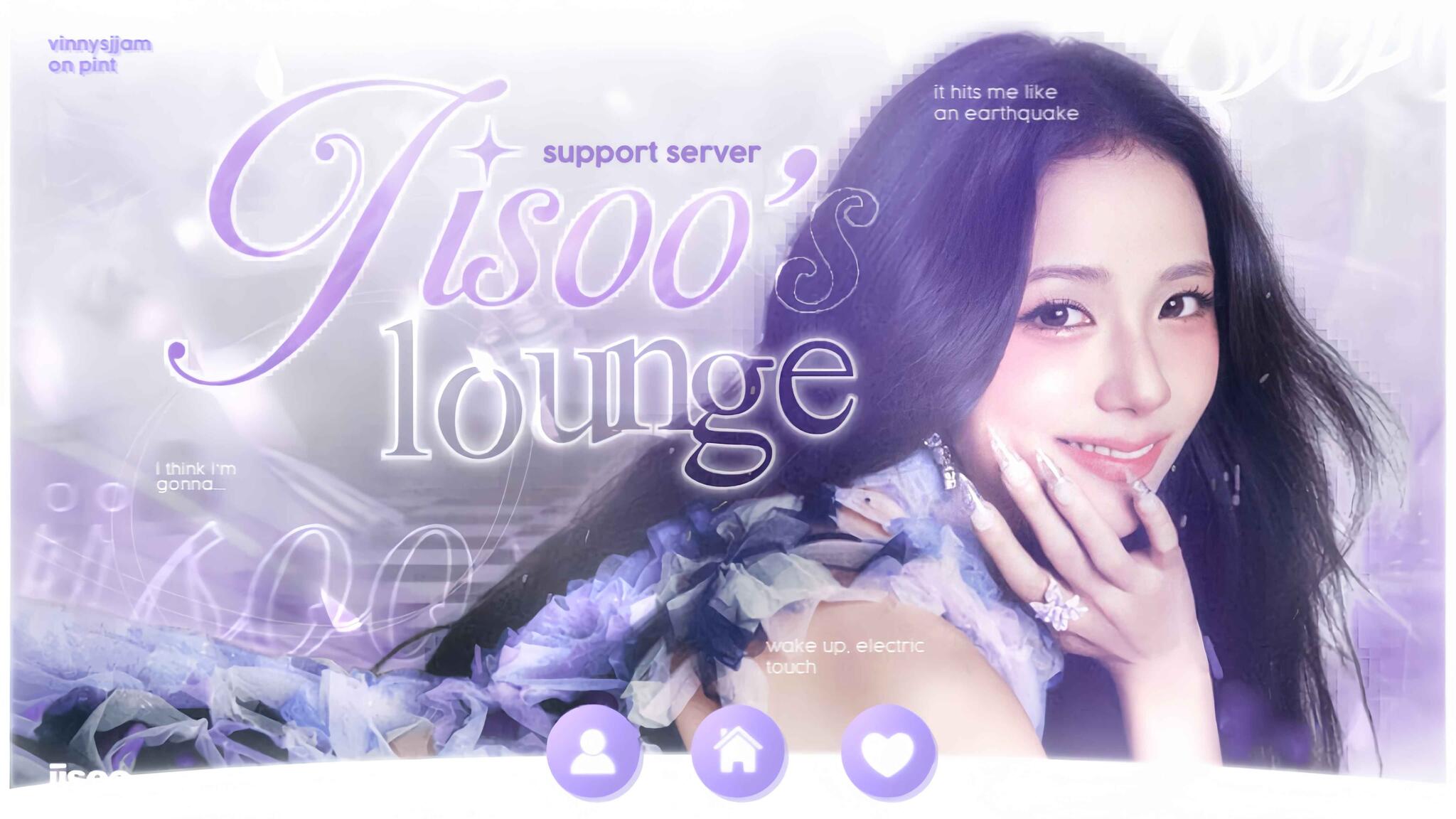 Discovery splash banner for Jisoo's Lounge | 👻 Discord server