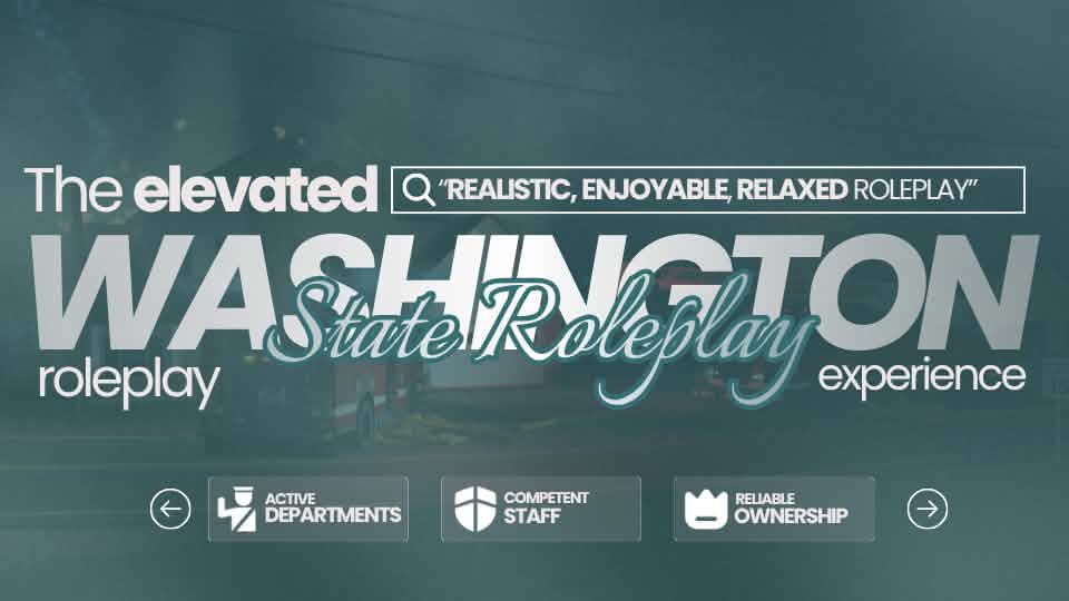 Discovery splash banner for Illinois State Roleplay Discord server