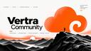 Discovery splash banner for Vertra Cloud Discord server