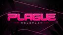 Discovery splash banner for Plague RP • Soon 🩷 Discord server