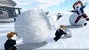 Discovery splash banner for Snowball Battles Discord server