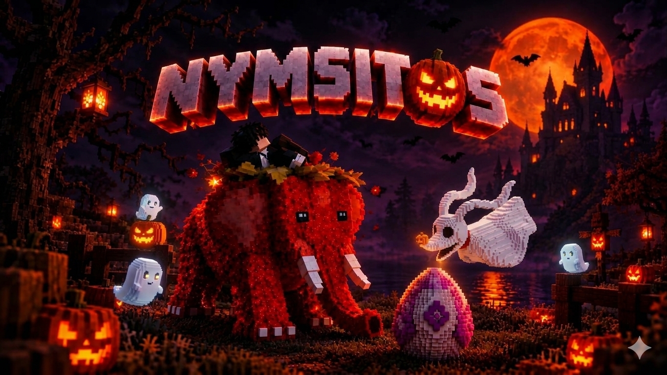 Discovery splash banner for 🎃Nymsitos | Sab & Steal and Egg Discord server