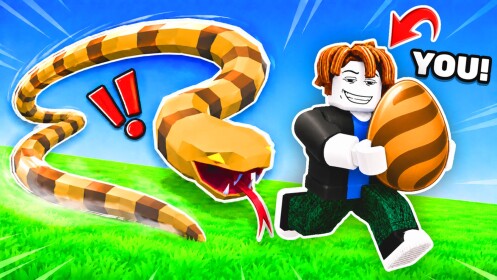 Discovery splash banner for Steal An Egg Official. Discord server