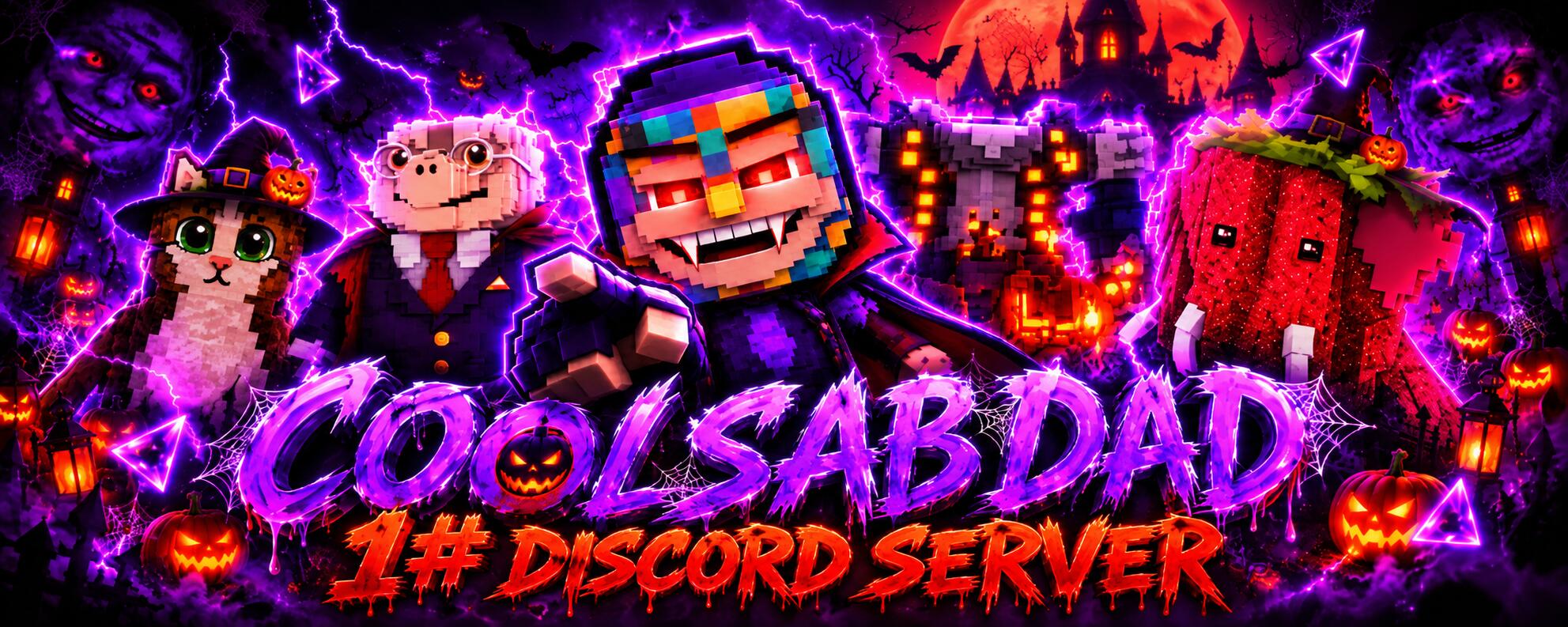 Discovery splash banner for CoolSABDad #1 Server Discord server