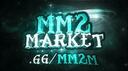 Discovery splash banner for MM2 Market & Values || Middleman Discord server