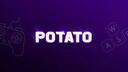 Discovery splash banner for Potato Discord server