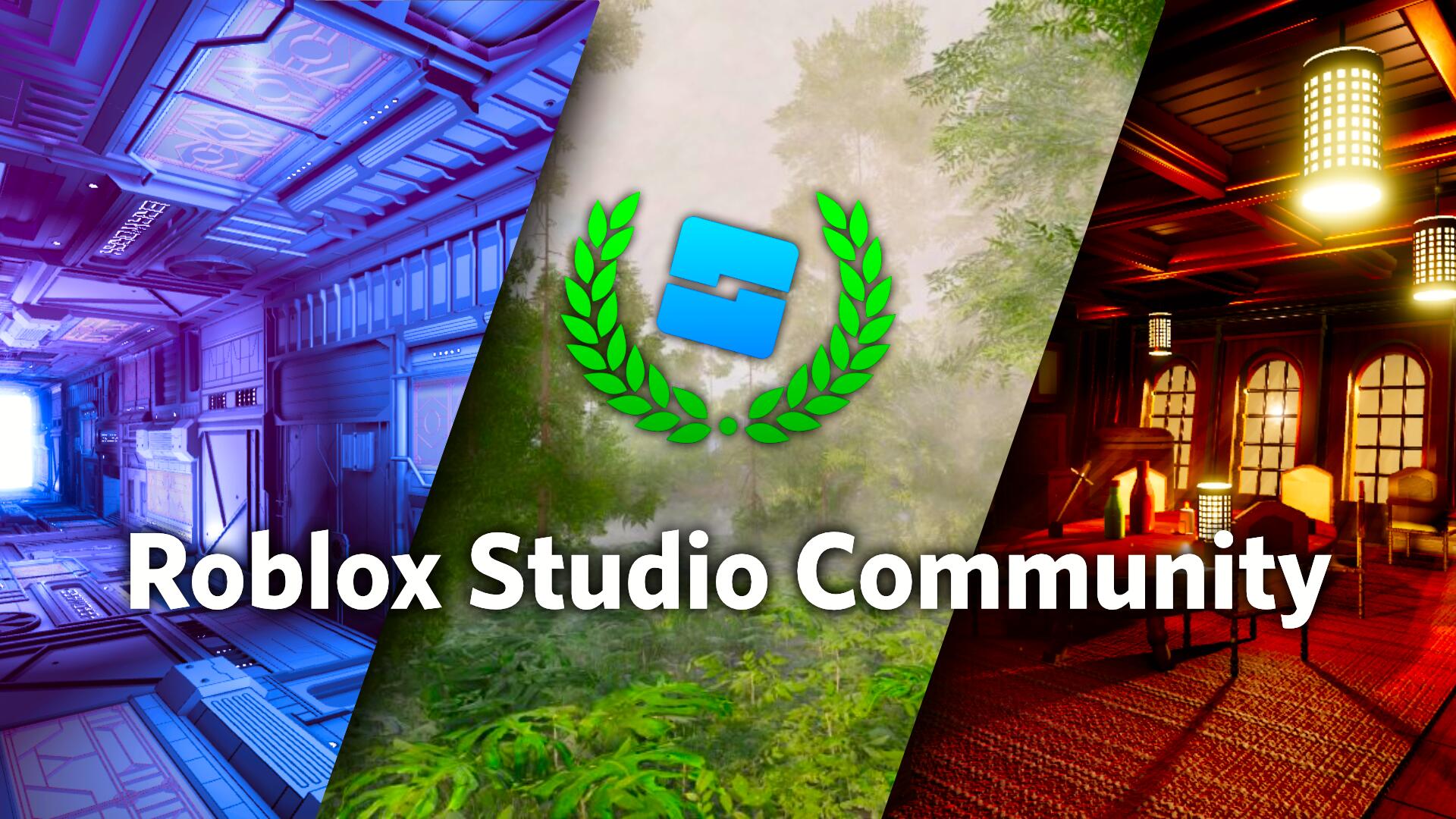Discovery splash banner for Roblox Studio Community Discord server
