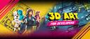 Discovery splash banner for Synty Studios Discord server