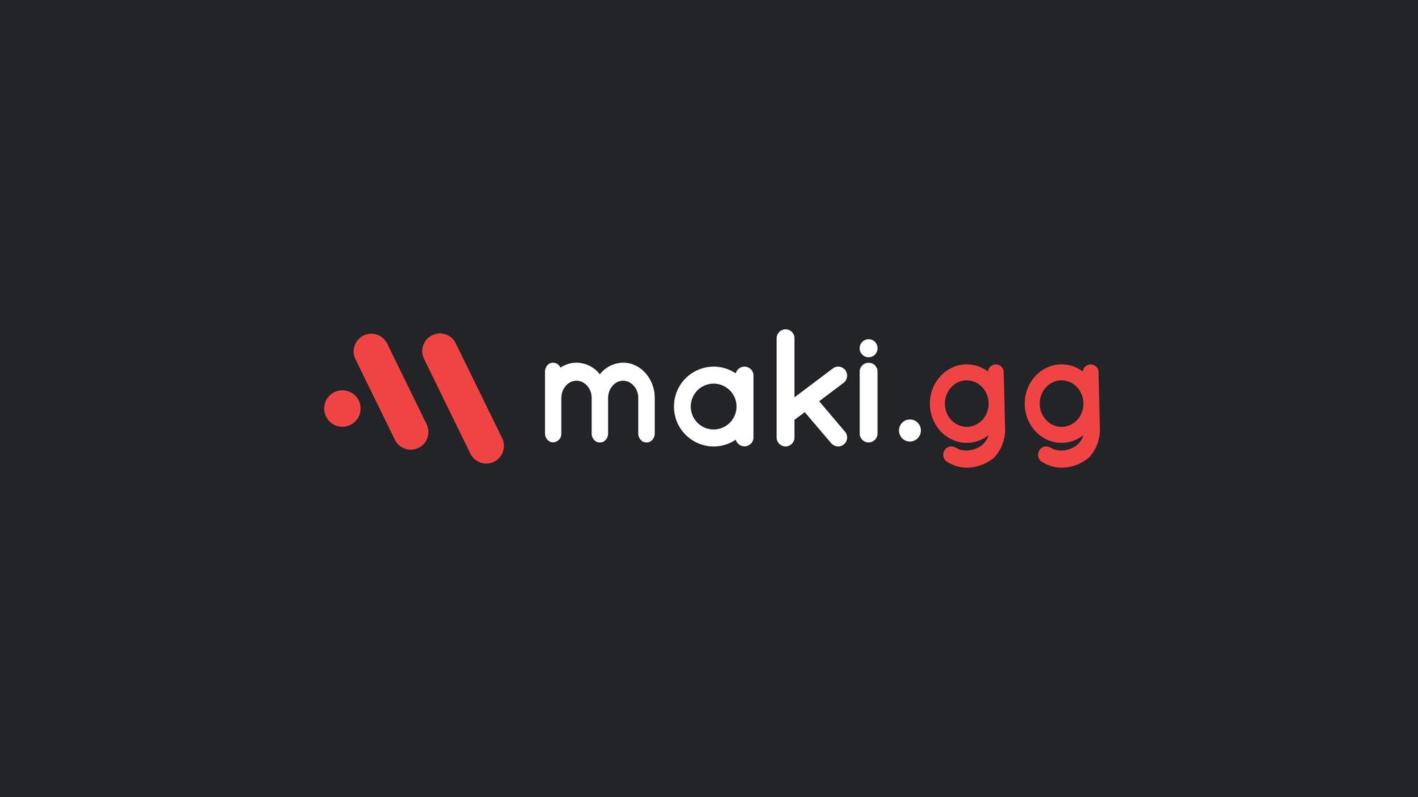 Discovery splash banner for Maki.gg Discord server