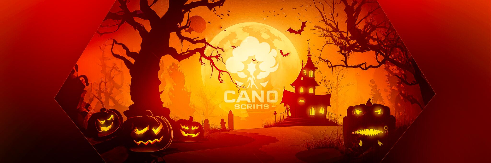 Discovery splash banner for Cano Scrims Discord server