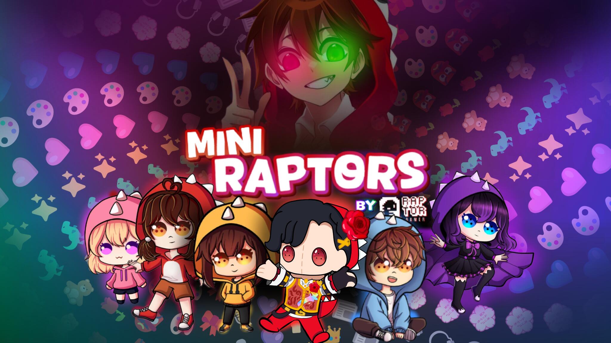 Discovery splash banner for Legión Raptor / MiniRaptors Discord server
