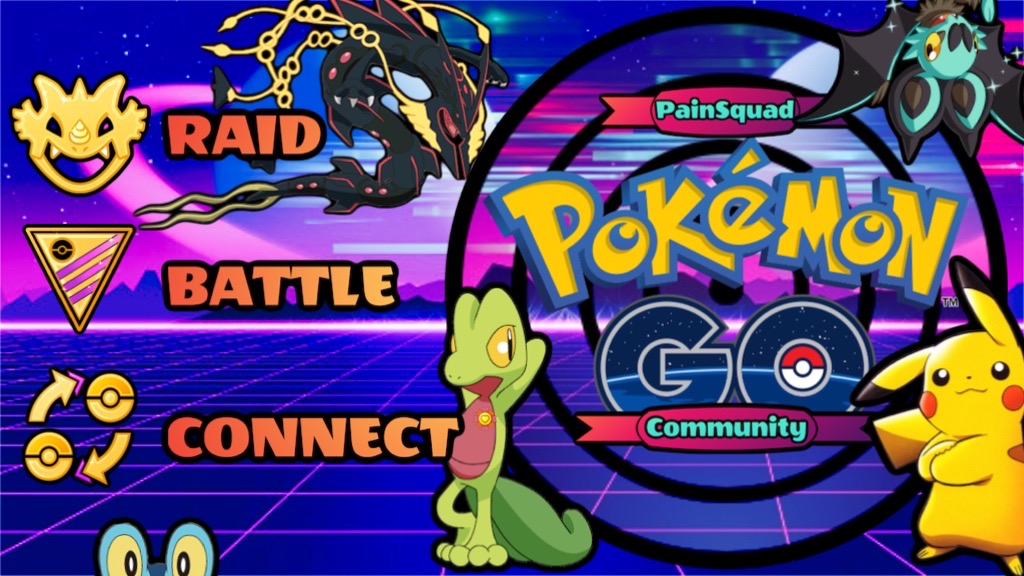 Discovery splash banner for Pain Squad Community Discord server