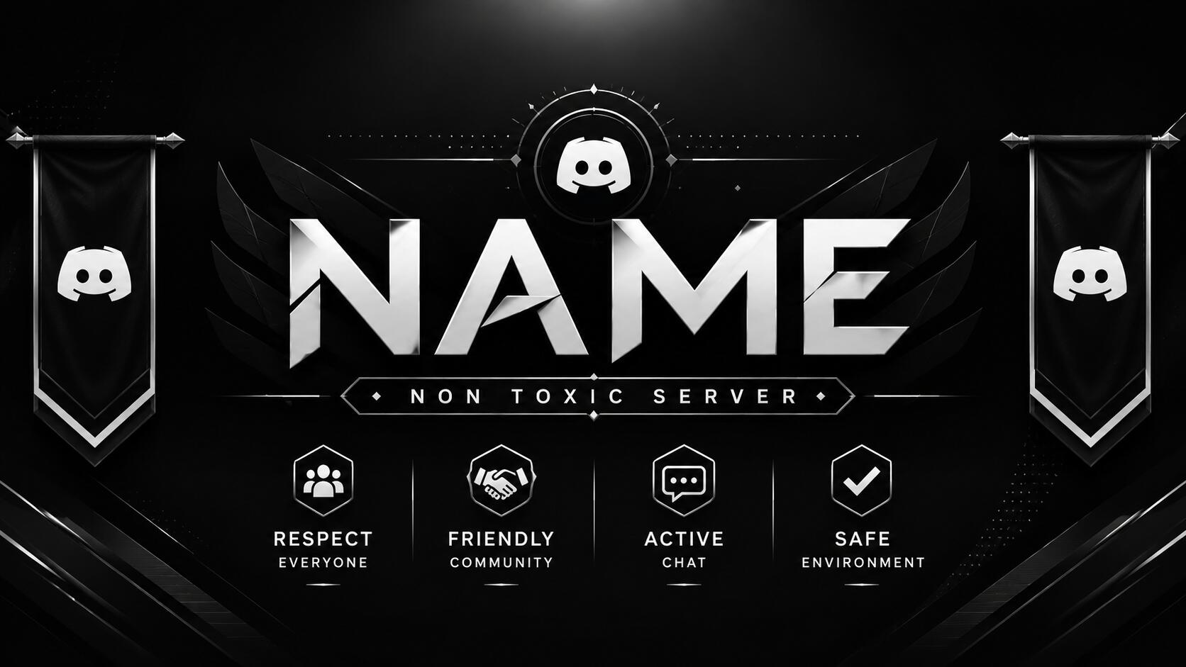 Discovery splash banner for NAME Discord server