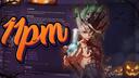 Discovery splash banner for 11pm's World #WeLoveYou. Discord server
