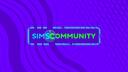 Discovery splash banner for Sims Community Discord server
