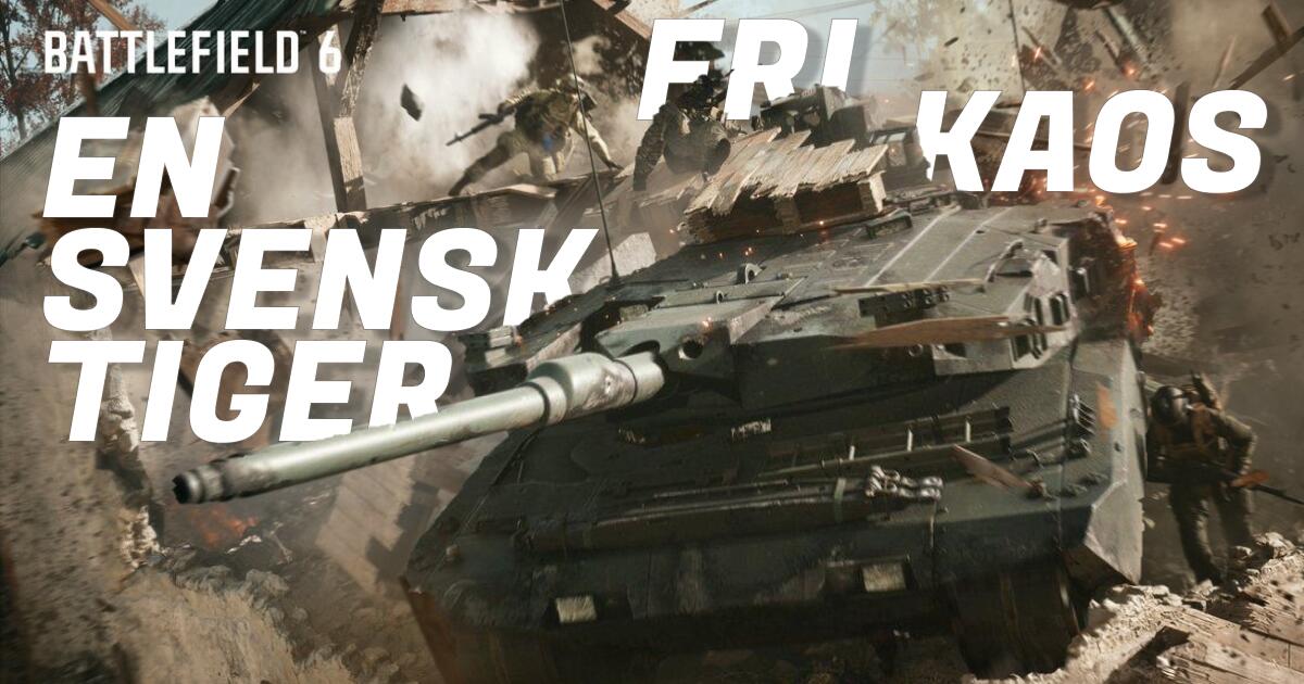 Discovery splash banner for En Svensk Tiger Gaming | SWE Discord server