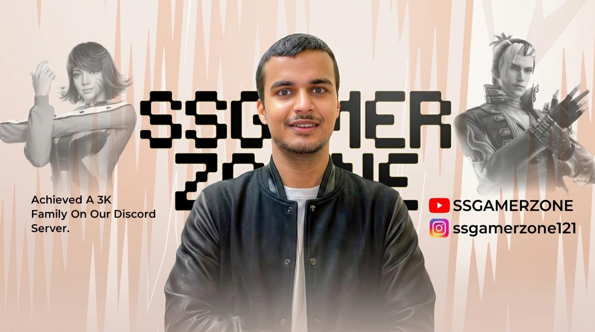 Discovery splash banner for SSGAMERZONE Discord server