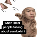 Discovery icon for when i hear people  talking about sum bullshi Discord server